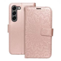 Peňaženkové puzdro Mezzo mandala ružové – Samsung Galaxy S23