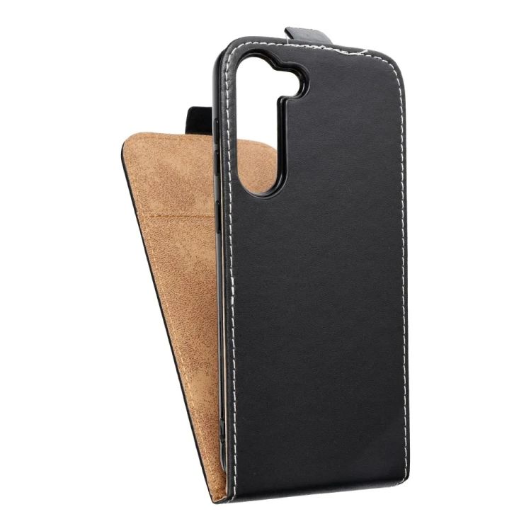 Vyklápacie flipové puzdro Flip Flexi čierne – Samsung Galaxy S23 | Kryty na mobil Kryty na mobil | Vyklápacie flipové puzdro Flip Flexi čierne – Samsung Galaxy S23 | Kryty na mobil