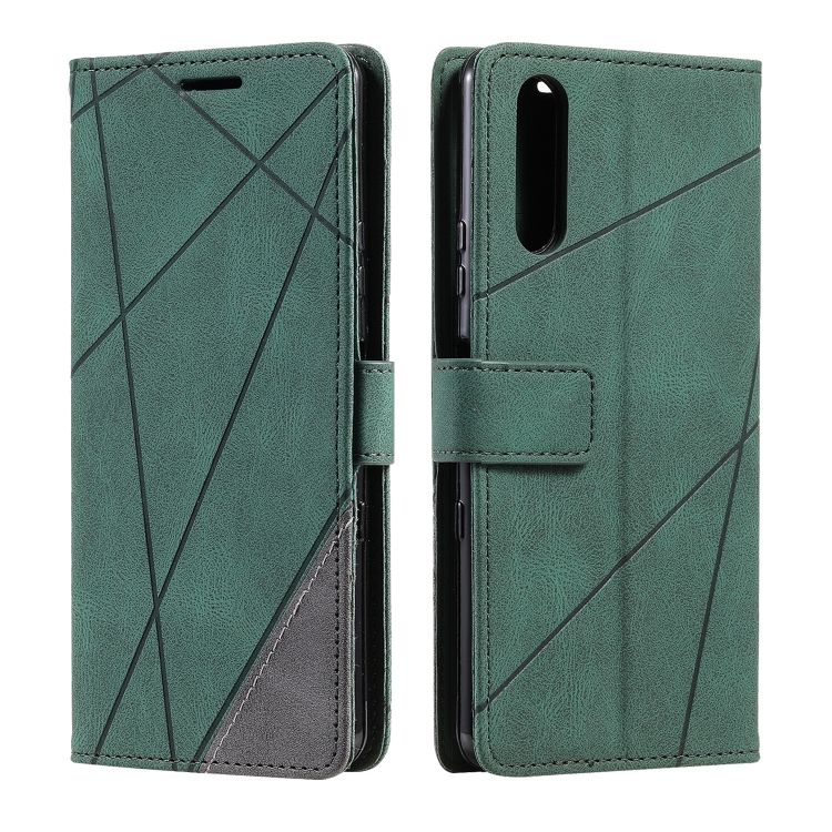 Knižkové puzdro Rhombus zelené – Sony Xperia 10 IV | Kryty na mobil Kryty na mobil | Knižkové puzdro Rhombus zelené – Sony Xperia 10 IV | Kryty na mobil