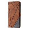 Kryty na mobil | Knižkové puzdro Rhombus modré – Samsung Galaxy S23 | Kryty na mobil
