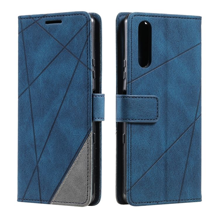 Knižkové puzdro Rhombus modré – Sony Xperia 1 IV | Kryty na mobil Kryty na mobil | Knižkové puzdro Rhombus modré – Sony Xperia 1 IV | Kryty na mobil
