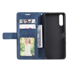 Knižkové puzdro Rhombus modré – Sony Xperia 1 IV | Kryty na mobil Kryty na mobil | Knižkové puzdro Rhombus modré – Sony Xperia 1 IV | Kryty na mobil