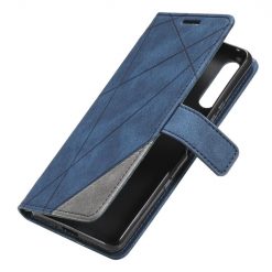 Knižkové puzdro Rhombus modré – Sony Xperia 1 IV | Kryty na mobil Kryty na mobil | Knižkové puzdro Rhombus modré – Sony Xperia 1 IV | Kryty na mobil