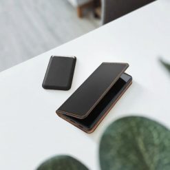 Kryty na mobil | Kožené puzdro Smart Pro čierne – Samsung Galaxy S23 | Kryty na mobil