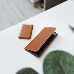 Kryty na mobil | Kožené puzdro Smart Pro hnedé – Samsung Galaxy S23 | Kryty na mobil