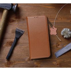 Kryty na mobil | Kožené puzdro Smart Pro hnedé – Samsung Galaxy S23 | Kryty na mobil