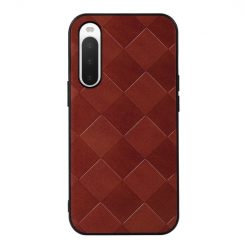 Kryt Weave Case hnedý – Sony Xperia 10 IV