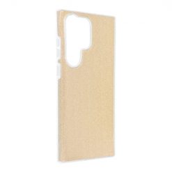 Ligotavý Kryt Forcell Shining zlatý – Samsung Galaxy S23 Ultra