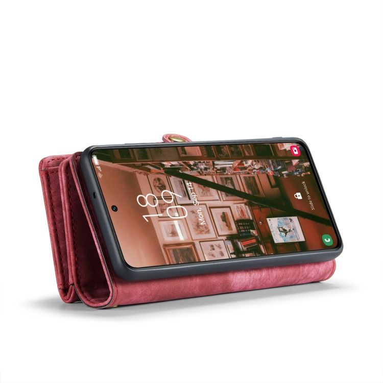 Multifunkčné peňaženkové puzdro CaseMe Detachable červené – Samsung Galaxy S23 | Kryty na mobil Kryty na mobil | Multifunkčné peňaženkové puzdro CaseMe Detachable červené – Samsung Galaxy S23 | Kryty na mobil