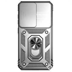 Kryty na mobil | Odolný Kryt Camcover Armor Strieborný – Samsung Galaxy S23 | Kryty na mobil