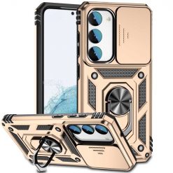 Kryty na mobil | Odolný kryt CamCover Armor zlatý – Samsung Galaxy S23 | Kryty na mobil