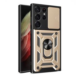 Odolný kryt CamCover Armor zlatý – Samsung Galaxy S23 Ultra