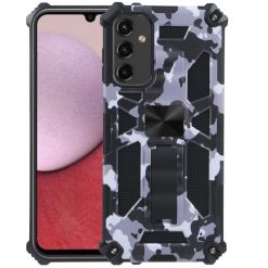 Kryty na mobil | Odolný kryt Camo Armor sivý – Samsung Galaxy A14 4G/5G | Kryty na mobil