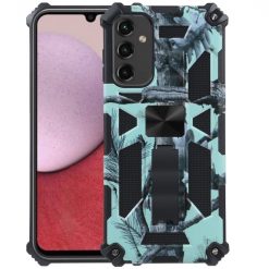 Kryty na mobil | Odolný kryt Camo Armor tyrkysový – Samsung Galaxy A14 4G/5G | Kryty na mobil
