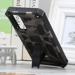 Kryty na mobil | Odolný kryt Camo Armor zelený – Samsung Galaxy A14 4G/5G | Kryty na mobil