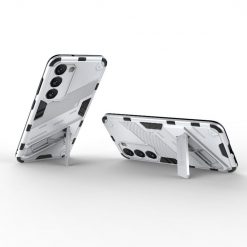 Kryty na mobil | Odolný Kryt Punk armor case biely – Samsung Galaxy S23 | Kryty na mobil