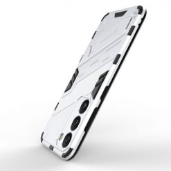 Kryty na mobil | Odolný Kryt Punk armor case biely – Samsung Galaxy S23 | Kryty na mobil