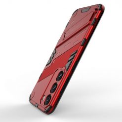 Kryty na mobil | Odolný Kryt Punk armor case červený – Samsung Galaxy S23 | Kryty na mobil