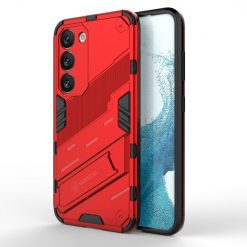 Kryty na mobil | Odolný Kryt Punk armor case červený – Samsung Galaxy S23 | Kryty na mobil