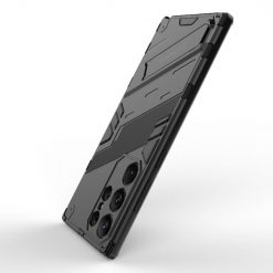 Kryty na mobil | Odolný Kryt Punk armor case čierny – Samsung Galaxy S23 Ultra | Kryty na mobil