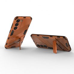 Kryty na mobil | Odolný Kryt Punk armor case oranžový – Samsung Galaxy S23 | Kryty na mobil