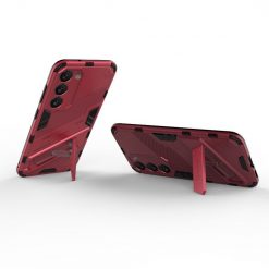 Kryty na mobil | Odolný Kryt Punk armor case ružový – Samsung Galaxy S23 | Kryty na mobil