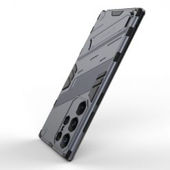 Kryty na mobil | Odolný Kryt Punk armor case sivý – Samsung Galaxy S23 Ultra | Kryty na mobil