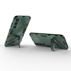 Kryty na mobil | Odolný Kryt Punk armor case zelený – Samsung Galaxy S23 | Kryty na mobil