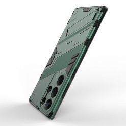 Kryty na mobil | Odolný Kryt Punk armor case zelený – Samsung Galaxy S23 Ultra | Kryty na mobil