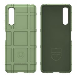 Kryty na mobil | Odolný kryt Rugged Shield zelený – Sony Xperia 10 IV | Kryty na mobil