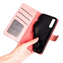 Kryty na mobil | Peňaženkové puzdro Dual Wavy Case ružové – Sony Xperia 10 IV | Kryty na mobil