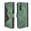 Kryty na mobil | Peňaženkové puzdro Dual Wavy Case hnedé – Sony Xperia 10 IV | Kryty na mobil