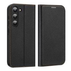 Kryty na mobil | Peňaženkové puzdro Dux Ducis Skin X2 čierne – Samsung Galaxy S23 | Kryty na mobil