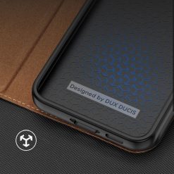 Kryty na mobil | Peňaženkové puzdro Dux Ducis Skin X2 hnedé – Samsung Galaxy S23 | Kryty na mobil