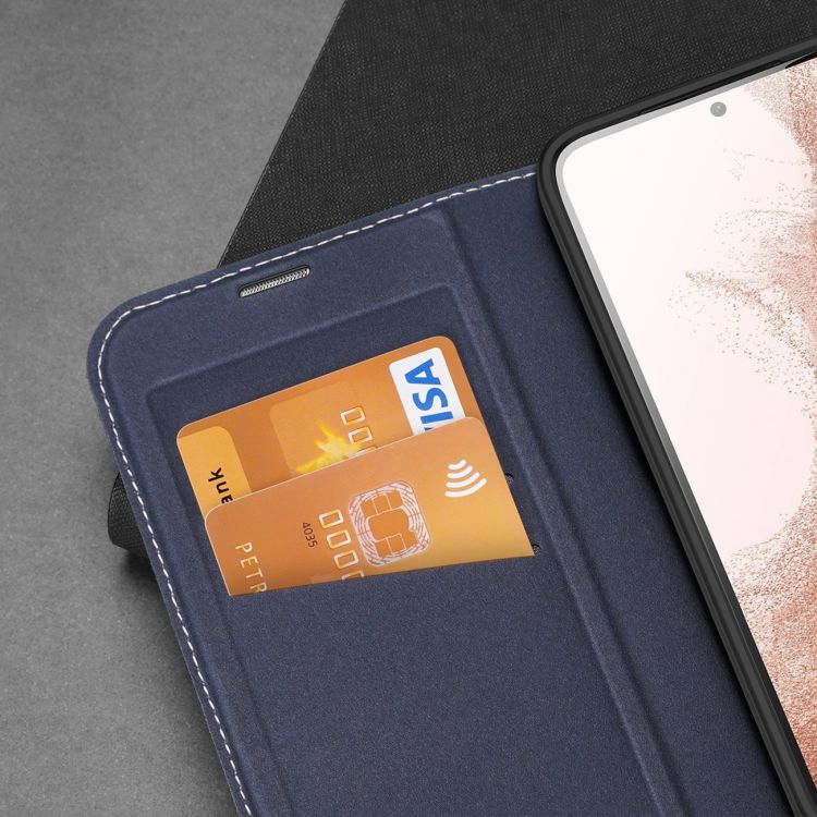 Peňaženkové puzdro Dux Ducis Skin X2 modré – Samsung Galaxy S23 | Kryty na mobil Kryty na mobil | Peňaženkové puzdro Dux Ducis Skin X2 modré – Samsung Galaxy S23 | Kryty na mobil