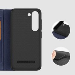Peňaženkové puzdro Dux Ducis Skin X2 modré – Samsung Galaxy S23 | Kryty na mobil Kryty na mobil | Peňaženkové puzdro Dux Ducis Skin X2 modré – Samsung Galaxy S23 | Kryty na mobil