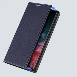 Kryty na mobil | Peňaženkové puzdro Dux Ducis Skin X2 modré – Samsung Galaxy S23 Ultra | Kryty na mobil