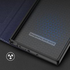 Kryty na mobil | Peňaženkové puzdro Dux Ducis Skin X2 modré – Samsung Galaxy S23 Ultra | Kryty na mobil