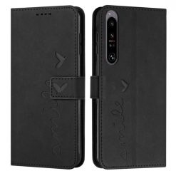 Kryty na mobil | Peňaženkové puzdro Smile case čierne – Sony Xperia 1 IV | Kryty na mobil