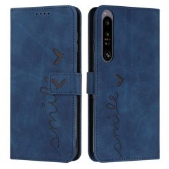Peňaženkové puzdro Smile case modré – Sony Xperia 1 IV