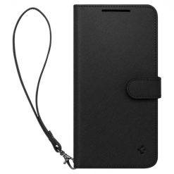 Kryty na mobil | Peňaženkové puzdro Spigen WALLET “S” PLUS čierne – Samsung Galaxy S23+ (S23 Plus) | Kryty na mobil