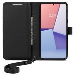 Kryty na mobil | Peňaženkové puzdro Spigen WALLET “S” PLUS čierne – Samsung Galaxy S23+ (S23 Plus) | Kryty na mobil