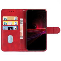 Kryty na mobil | Peňaženkové puzdro Splendid case červené – Sony Xperia 1 IV | Kryty na mobil