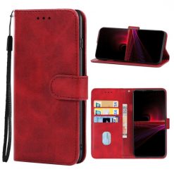 Kryty na mobil | Peňaženkové puzdro Splendid case červené – Sony Xperia 1 IV | Kryty na mobil