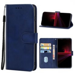 Kryty na mobil | Peňaženkové puzdro Splendid case modré – Sony Xperia 1 IV | Kryty na mobil