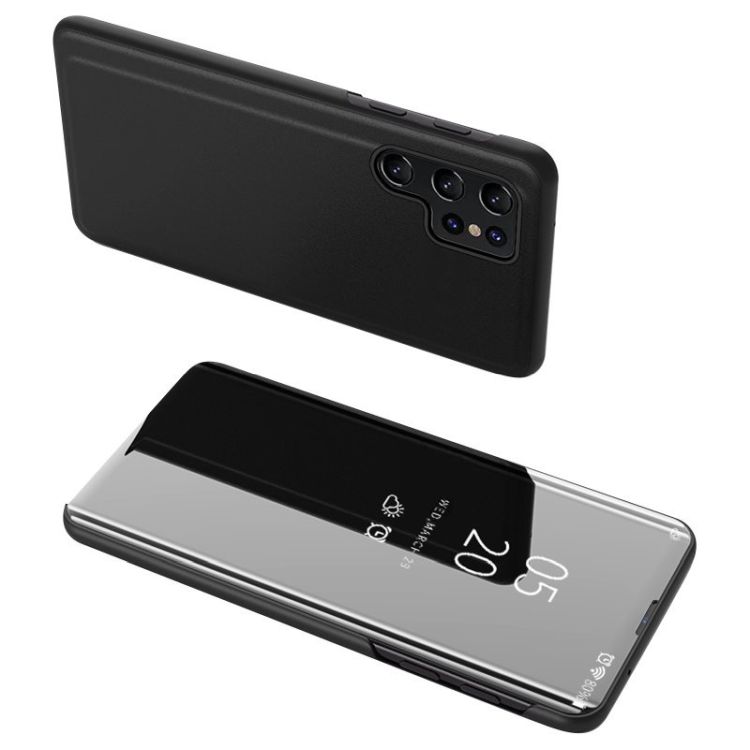 Priehľadný Kryt Clear View Case Čierny – Samsung Galaxy S23 Ultra | Kryty na mobil Kryty na mobil | Priehľadný Kryt Clear View Case Čierny – Samsung Galaxy S23 Ultra | Kryty na mobil