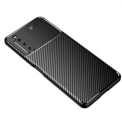 Kryty na mobil | Zadný Kryt Carbon Fiber čierny – Sony Xperia 10 IV | Kryty na mobil