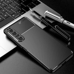 Zadný Kryt Carbon Fiber čierny – Sony Xperia 1 IV | Kryty na mobil Kryty na mobil | Zadný Kryt Carbon Fiber čierny – Sony Xperia 1 IV | Kryty na mobil