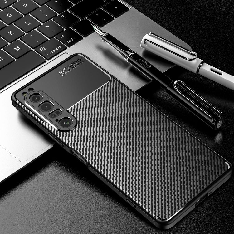 Zadný Kryt Carbon Fiber čierny – Sony Xperia 1 IV | Kryty na mobil Kryty na mobil | Zadný Kryt Carbon Fiber čierny – Sony Xperia 1 IV | Kryty na mobil