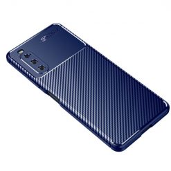 Kryty na mobil | Zadný Kryt Carbon Fiber modrý – Sony Xperia 10 IV | Kryty na mobil